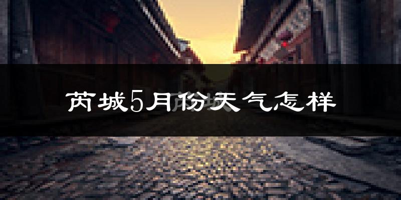 芮城县5月份天气如何?很热吗?