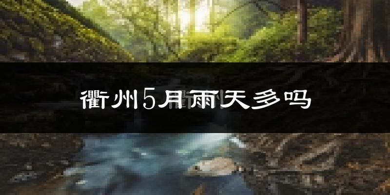 衢州5月雨天多吗?